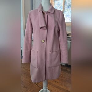 Chic Pink Trench Coat for Women